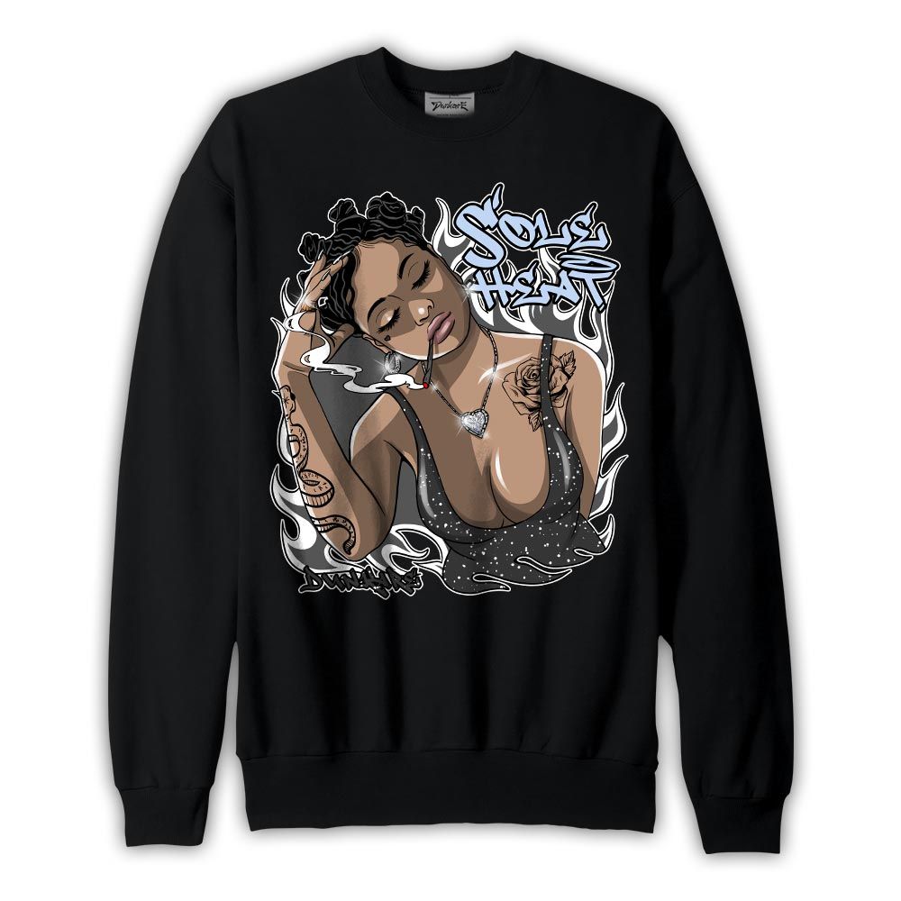 Sweatshirt To match Reverse Black White 6s Sweatshirt - Sole Heat 2 Unique Graphic