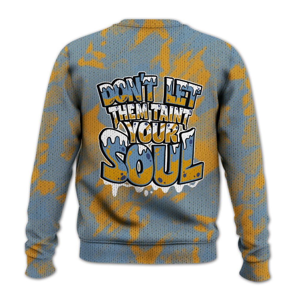 Knitted Sweater To Match High OG First In Flight 1s - Never Taint Your Soul Shirt Unisex Oufit