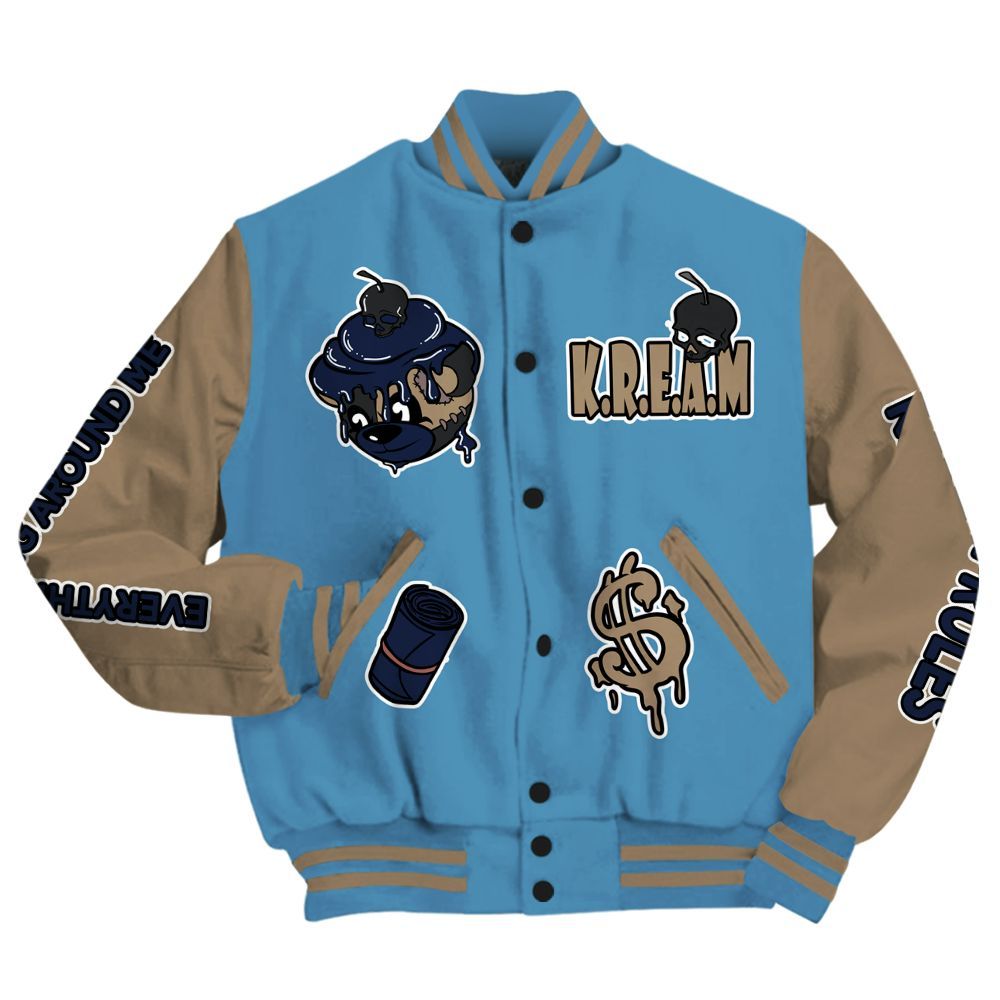 Varsity Jacket To Match Air Force 1 Stash - Loot Bear All Over Print