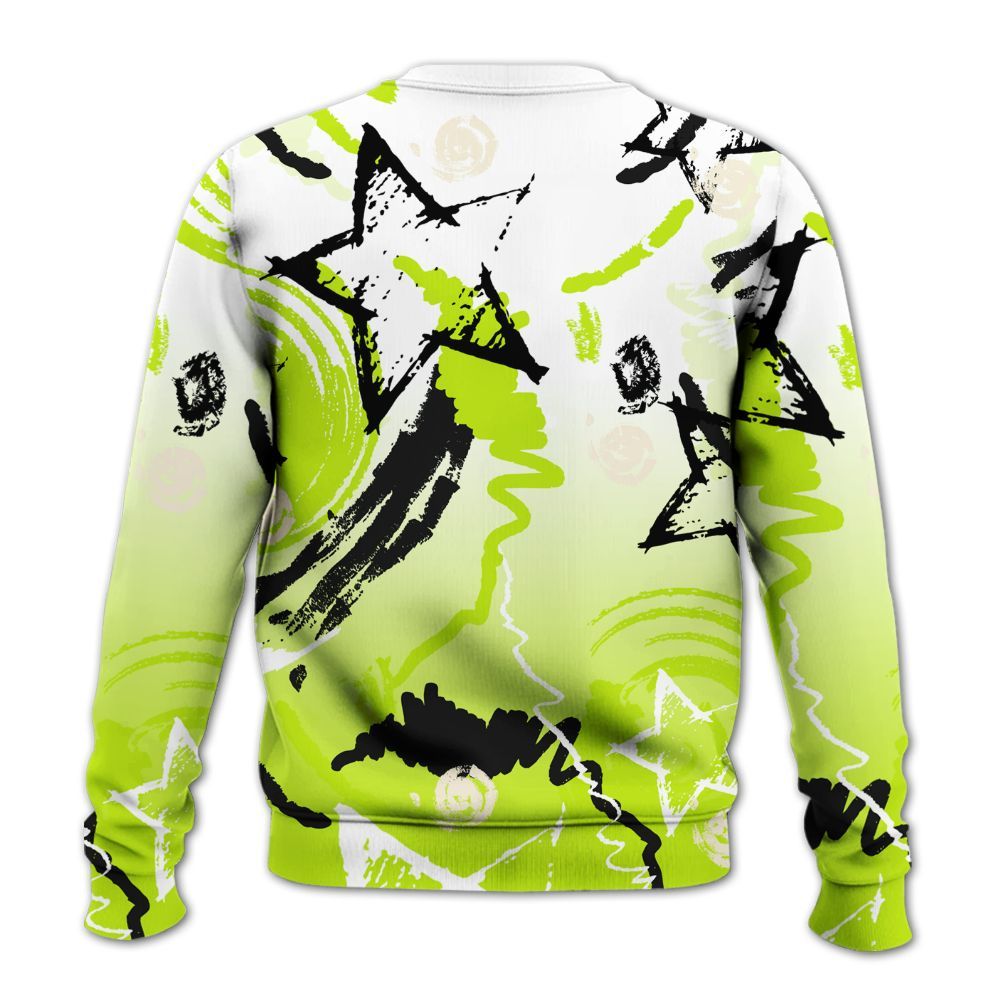Sweatshirt To Match GS Black Barely Volt 11s - Grind Shine Later Drip All Over Print