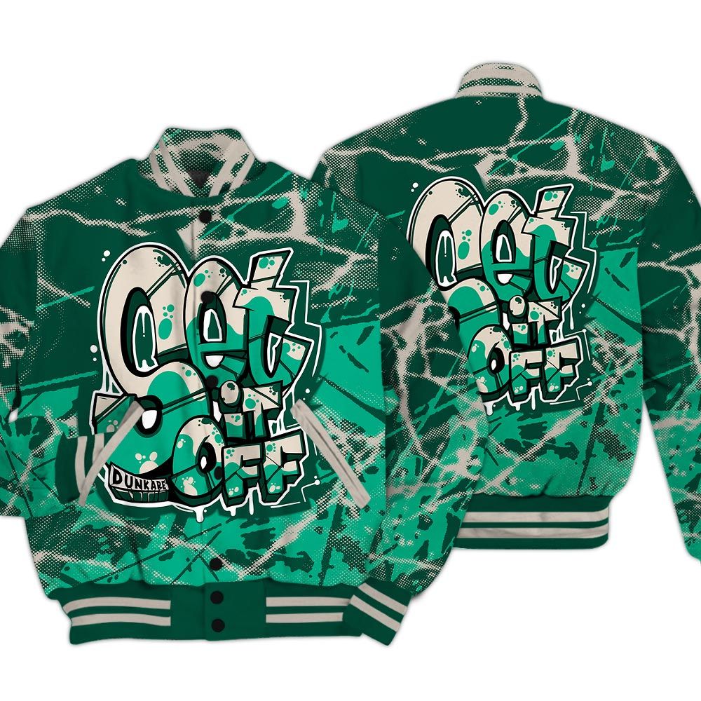 Varsity Jacket To Match Oxidized Green 4s - Set It Off Profound Graphic Varsity Jacket Unisex