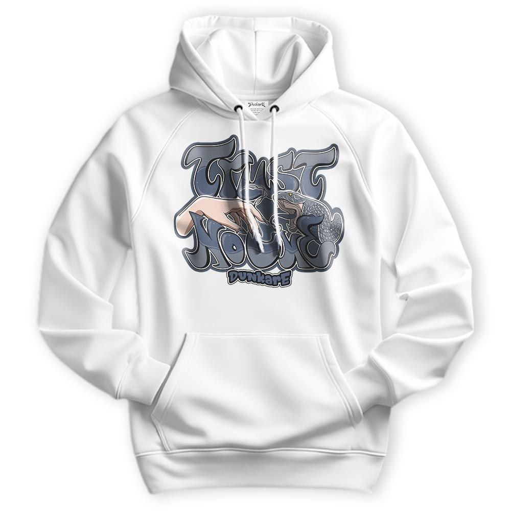 Sweatshirt To Match Low Diffused Blue 11s Hoodie - Trust No One Graffiti Hoodie Unisex 1605 NMP