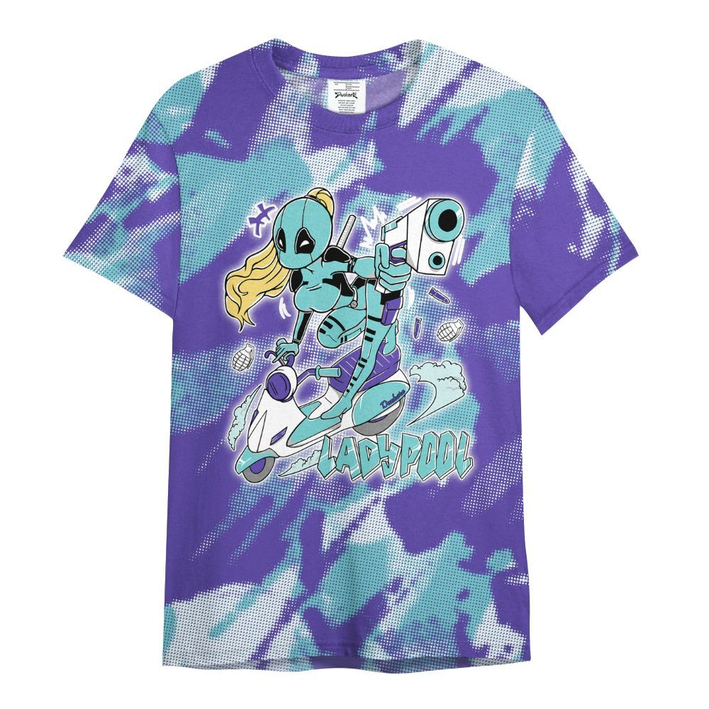 Shirt To Match Low Hornets 1s - Lady Pool Cartoon Abstract Halftone All Over Print
