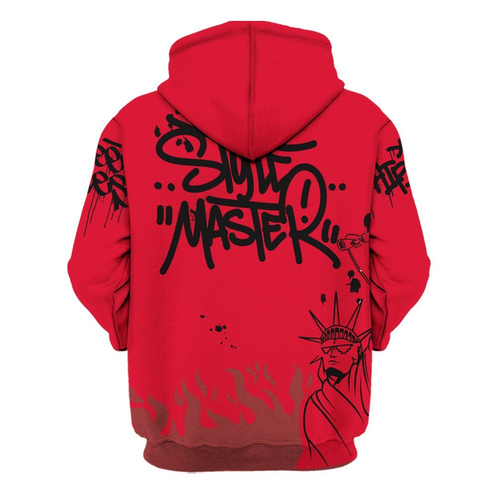 Hoodie To Match Air Max Sunder Gore Tex Fire Red - Graphic Fck Around Find Out All Over Print