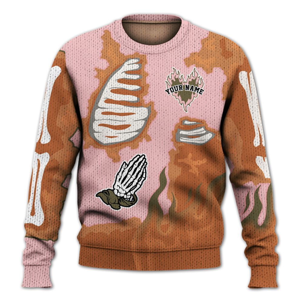 Sweater To Match SB Dunk Low Red Stardust - Dislike Us Graphic Burning Custom Name Graphic