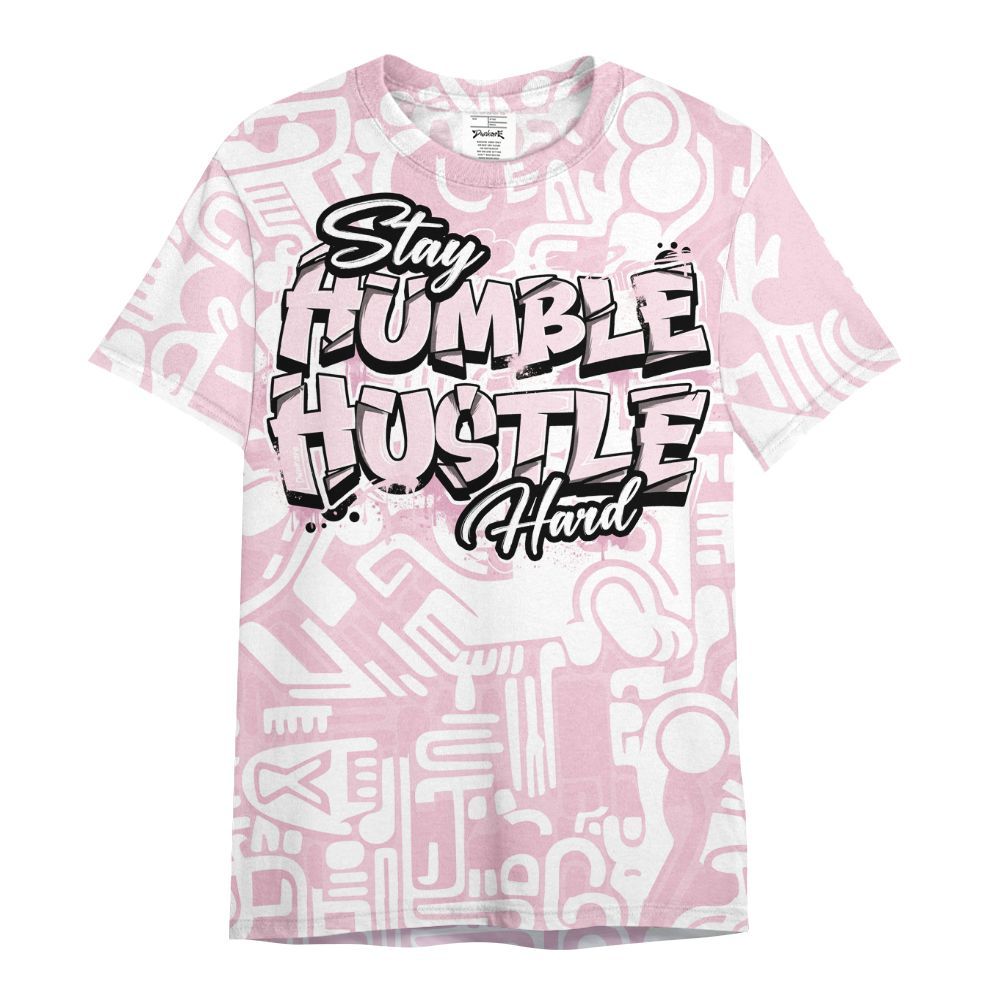 Shirt To Match Orchid 4s - Humble Hustle Retro All Over Print