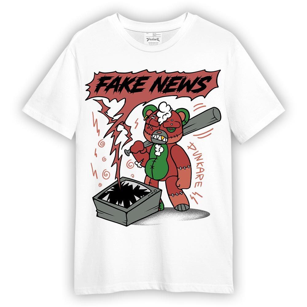 Shirt To Match Dune Red 13s T-- False News Hugz T-Shirt Unisex