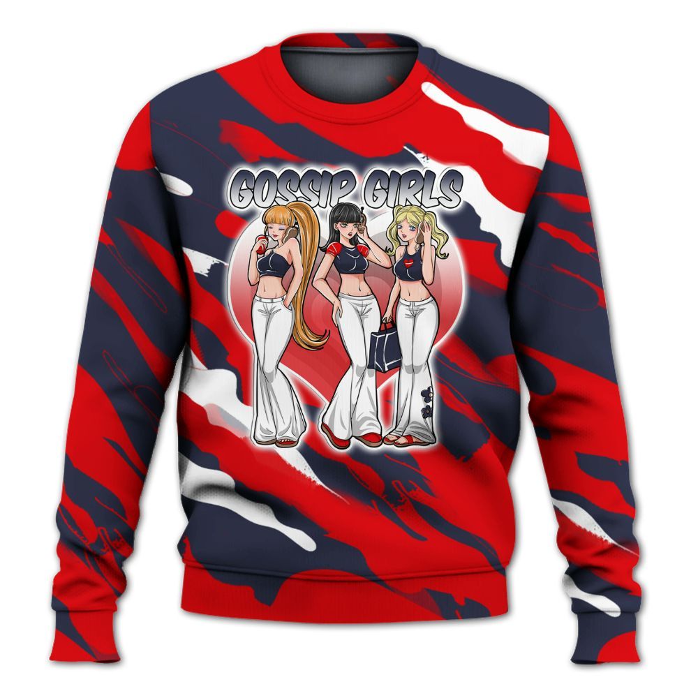 Sweatshirt To Match Low OG Howard University 1s - Gossip'Girls All Over Print