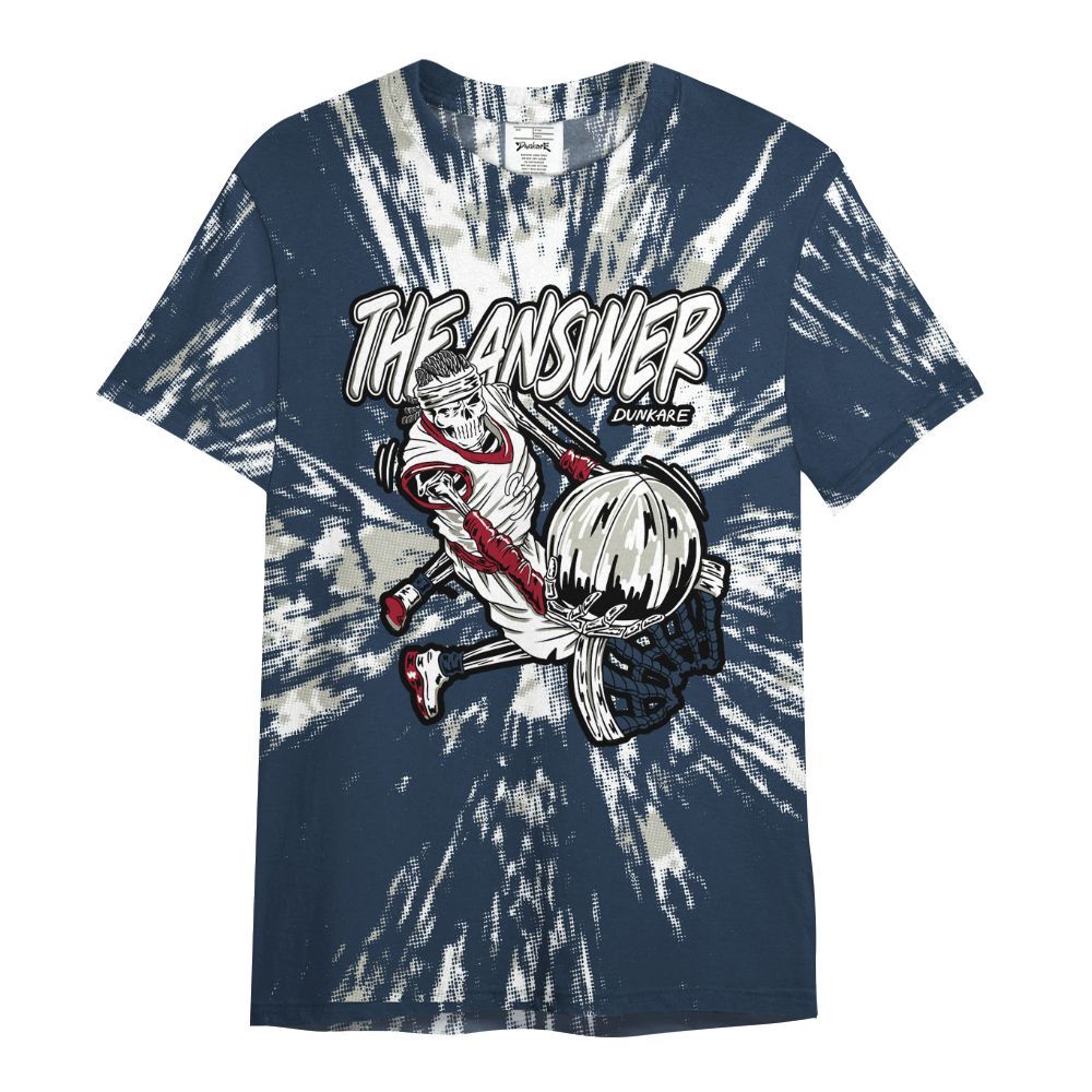 Shirt To Match Navy Blue 2024 6s - The Answer Skeleton Luxury All Over Print