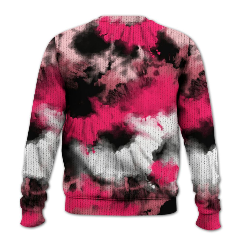 Sweater To Match A'One Hyper Pink Shirt, Tie Dye FK Around Find Out Graphic