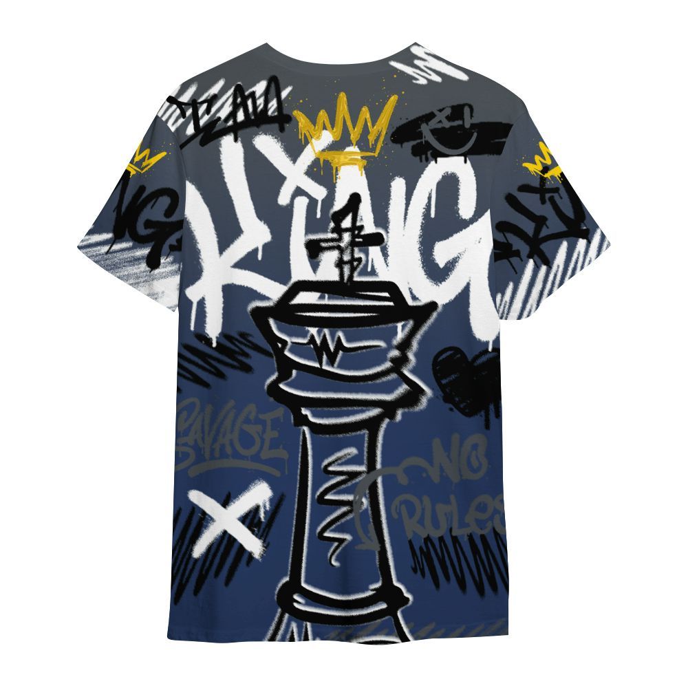 Shirt To Match Retro Flint 13s - Street King Chess Streetwear All Over Print