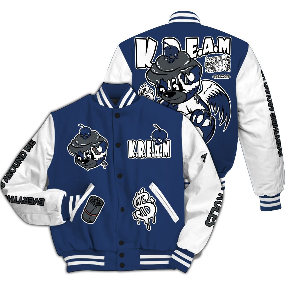 Varsity Jacket To Match Retro Flint 13s - Loot Bear All Over Print