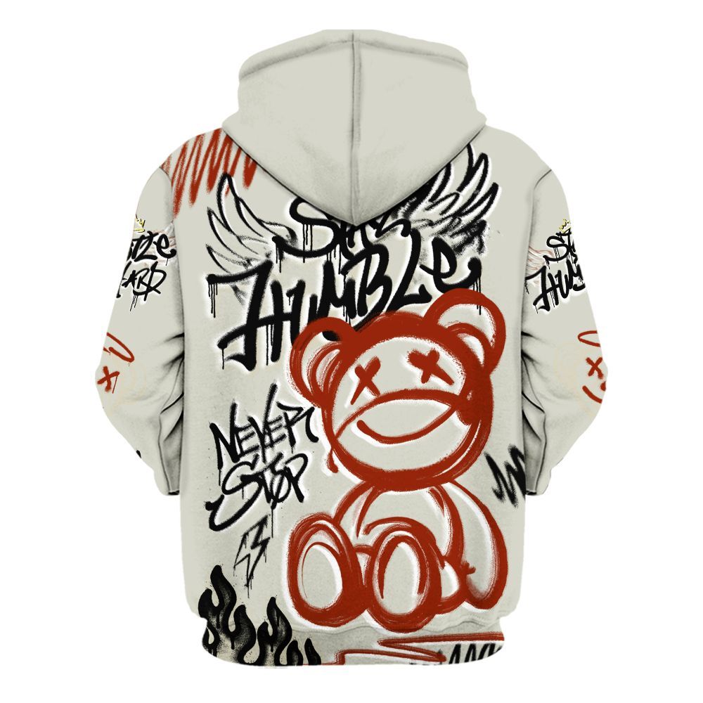Hoodie To Match El Grito 5s - Humble Drip Streetwear Graffity All Over Print