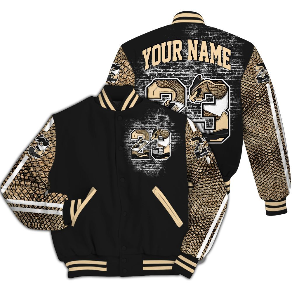 Varsity Jacket To Match Kobe 9 EM Mambacita - Custom Name Number 23 5s All Over Print