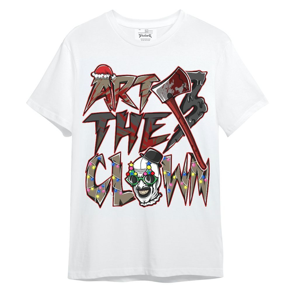 Shirt To Match Olive 9s - Art Clown Halloween Unisex Shirt