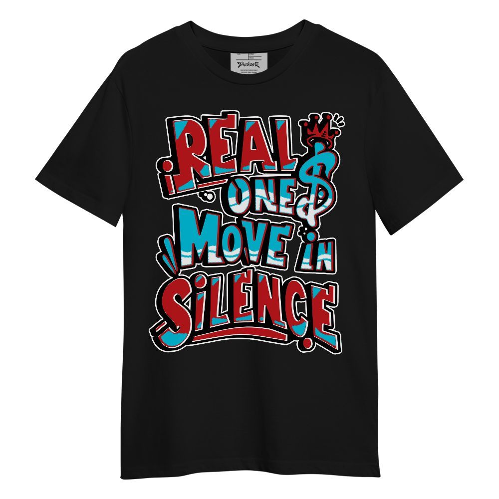 Shirt To Match Dunk Low Fruity Pebbles - Ones Move In Silence Graphic Unisex Shirt