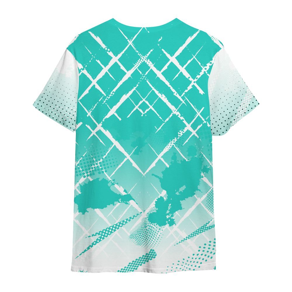 Shirt To Match Dunk Low Clear Jade - Halftone Stand Business Dripping All Over Print