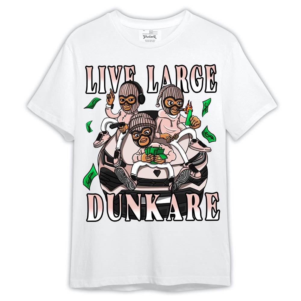 Shirt To Match Low Legend Pink 11s - Live Large Shirt Outfit 1005 TCD