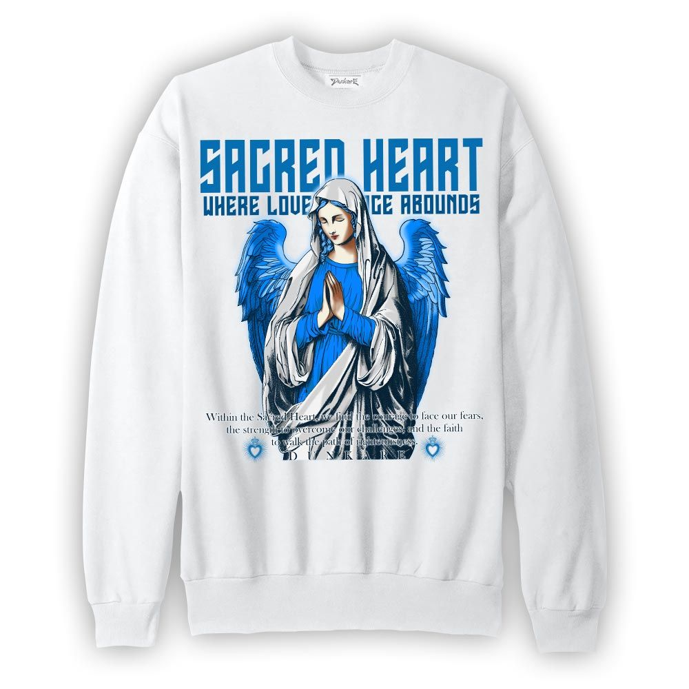 Sweatshirt To match Sweatshirt Love's Grace, Military Blue 4s Sweatshirt, To Match Sneaker Military Blue 4s, Sweatshirt NCMD