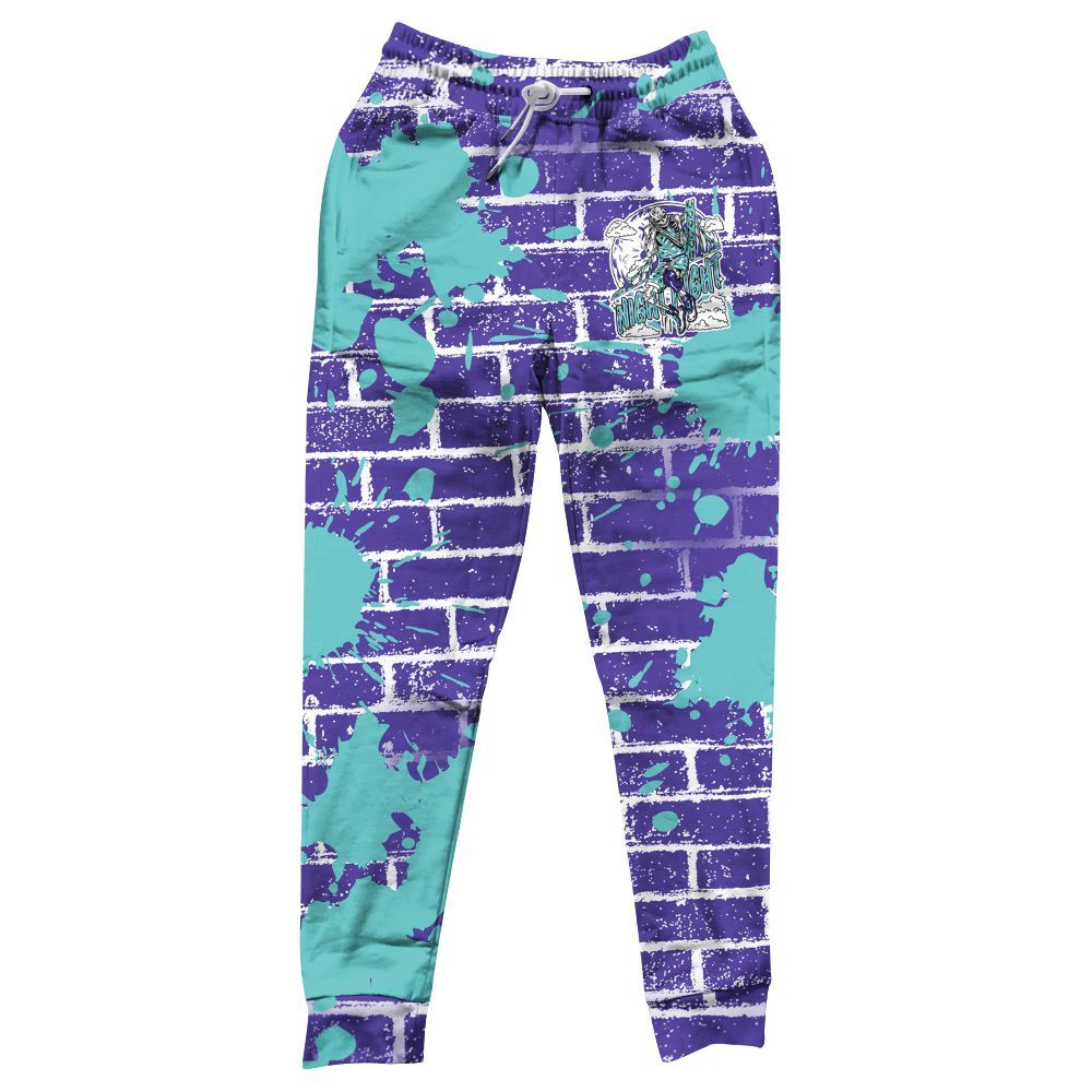 Sweatpant To Match Low Hornets 1s - Seeya Skeleton Brick All Over Print
