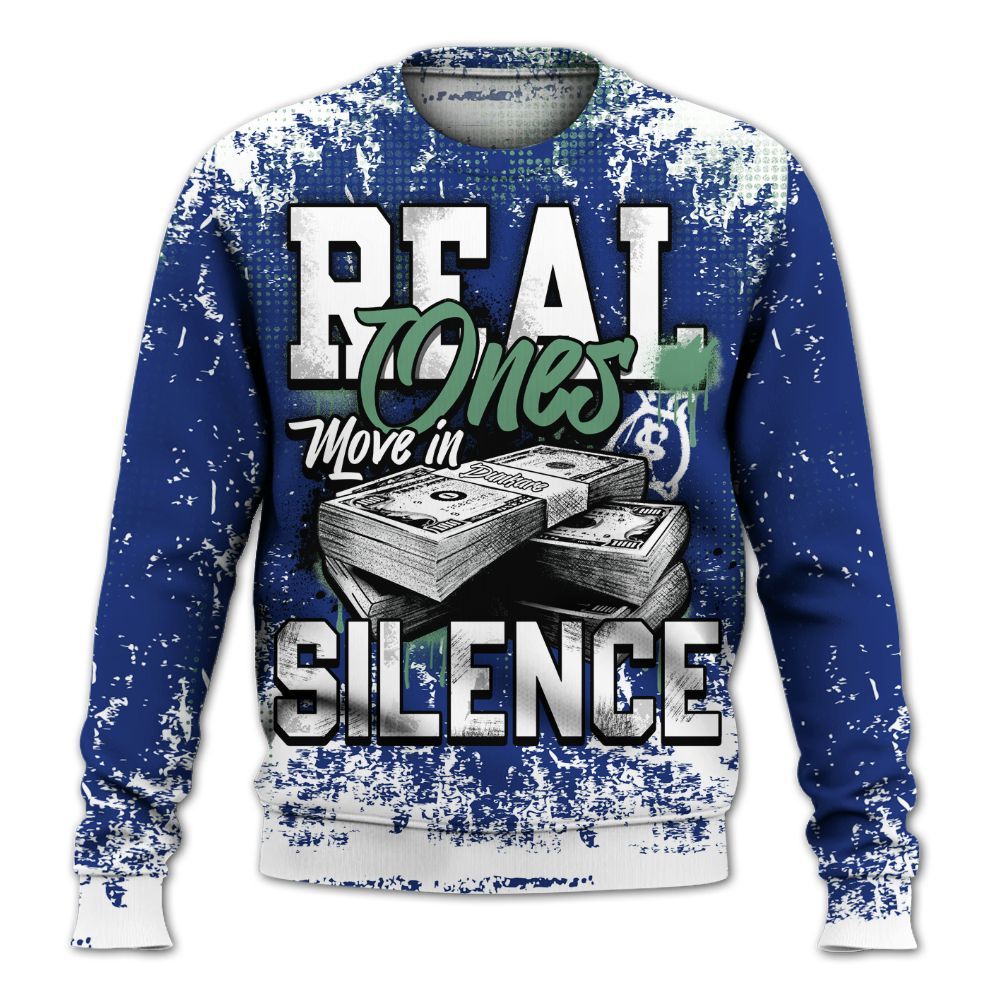 Sweatshirt To Match Dunk Low Tennis Classic - Move In Silence Money Street Retro All Over Print