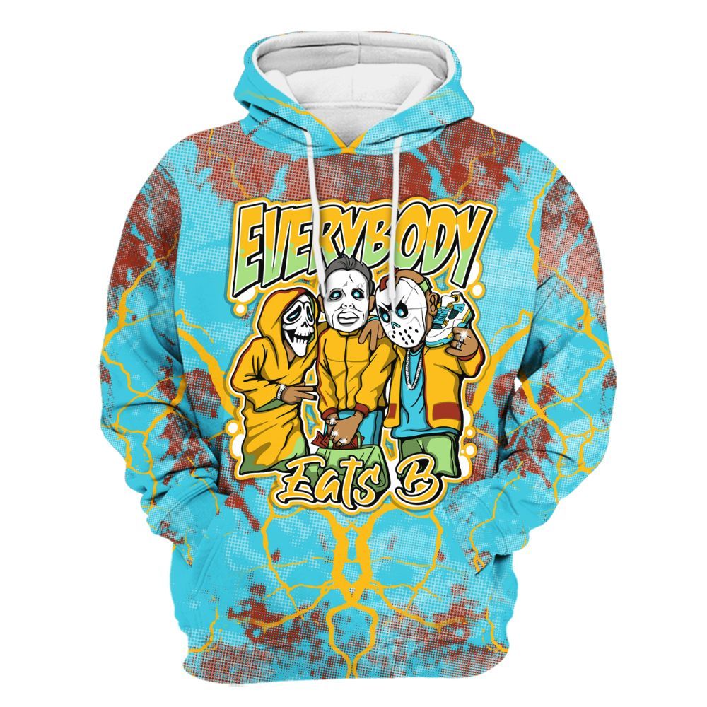 Hoodie To Match SB Dunk Di'Orr Greenwood - Everybody Eatin B Graphic Halloween All Over Print