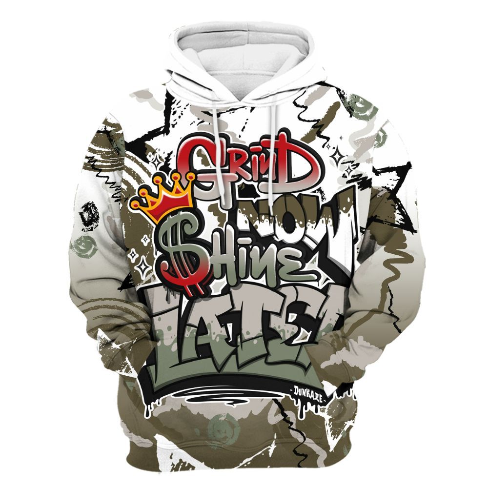 Hoodie To Match Dunk Low Year Of The Snake - Grind Shine Later Drip All Over Print