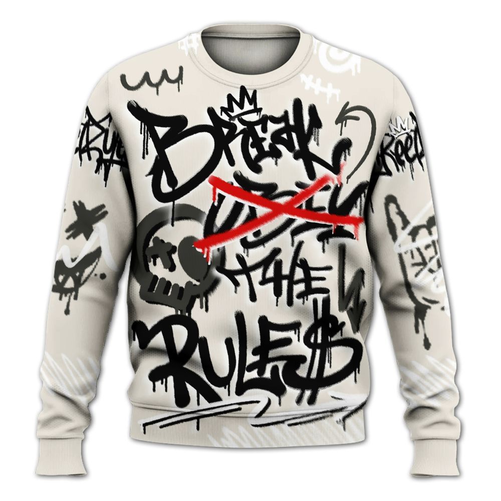 Sweatshirt To Match Air Max Plus Moonlight Swarovski - Break Rules Streetwear All Over Print