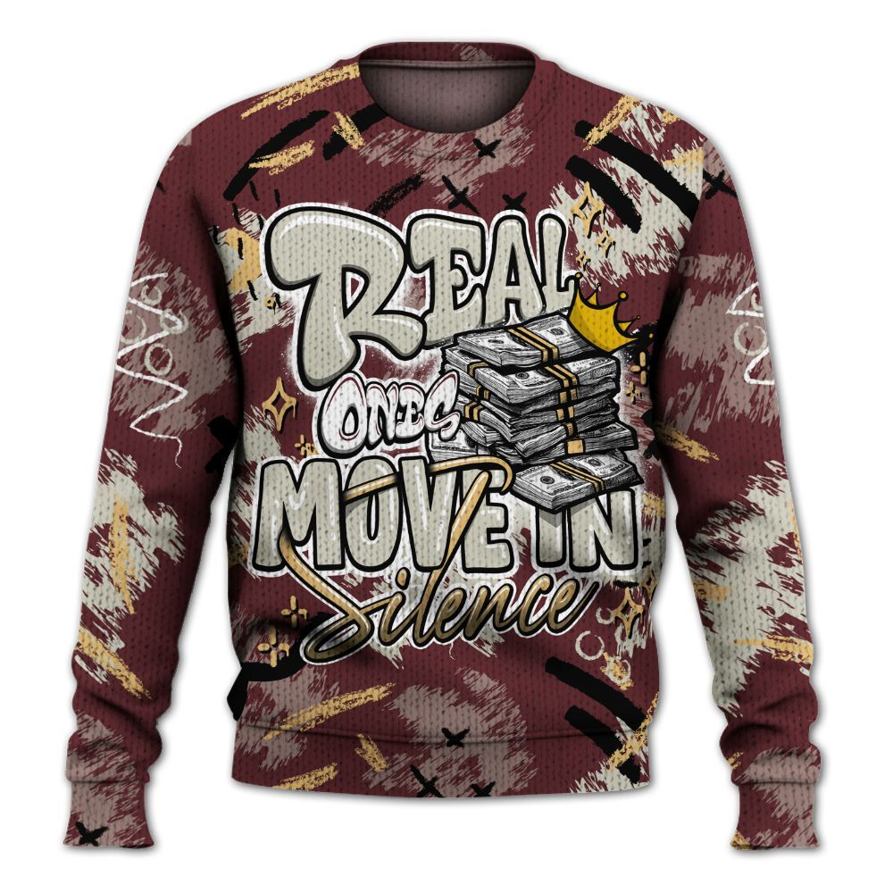 Knitted Sweater To Match Legacy 312 Year Of The Snake - Real Ones Move In Streetwear