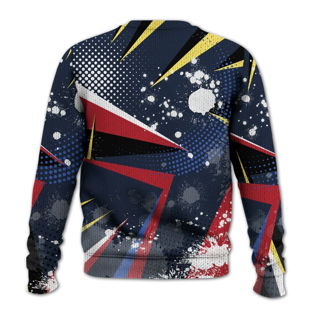 Knitted Sweater To Match Dunk Low COJP What The 2024 - Poly Trust No One Dripping