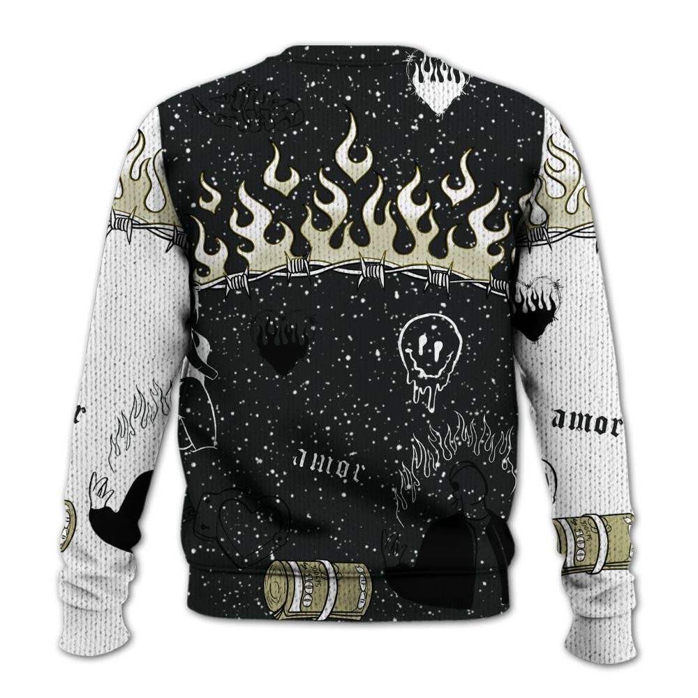 Sweater To Match Oreo 2026 6s - Snake Trust No One Graphic