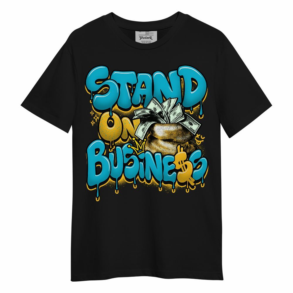 Shirt To Match Retro Aqua 5s - Stand Business Unisex Shirt