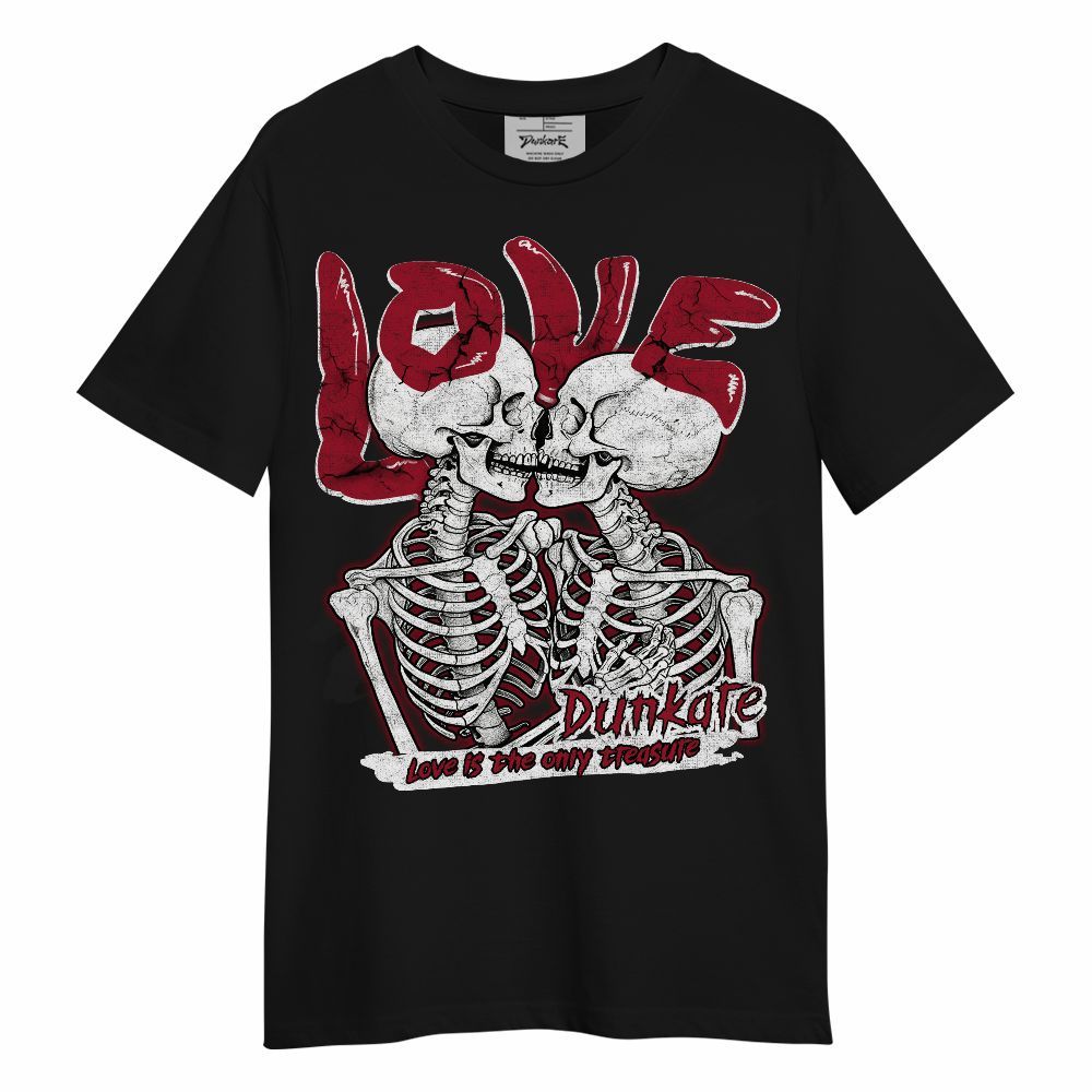 Shirt To Match High OG Black Toe Reimagined 1s - Skull Love Unisex Shirt