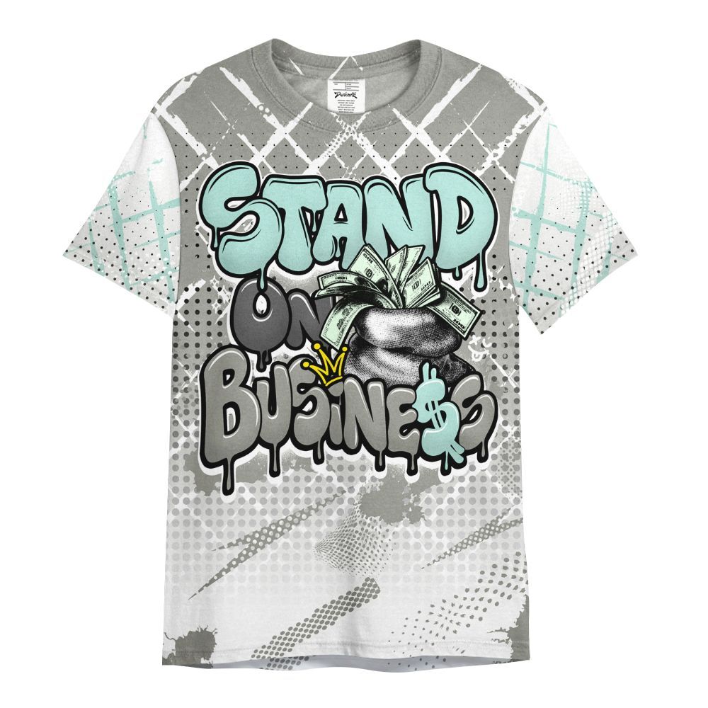Shirt To Match Low OG Year Of The Snake 1s - Halftone Stand Business Dripping All Over Print