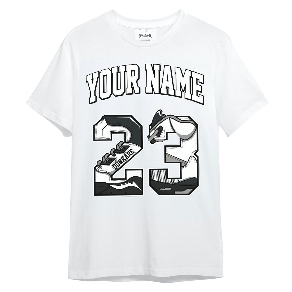 Shirt To Match OG Steel Grey 10s - Custom Name 23 5s Graphic