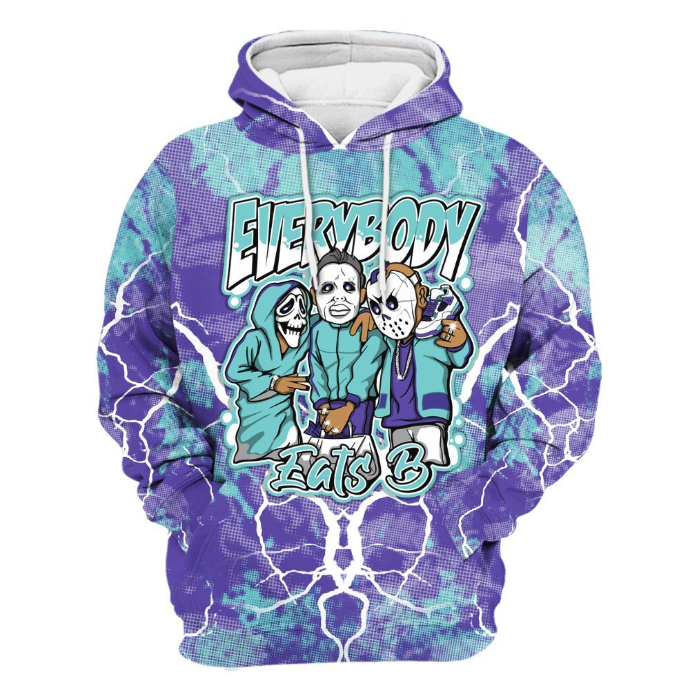 Hoodie To Match Low Hornets 1s - Everybody Eatin B Graphic Halloween All Over Print
