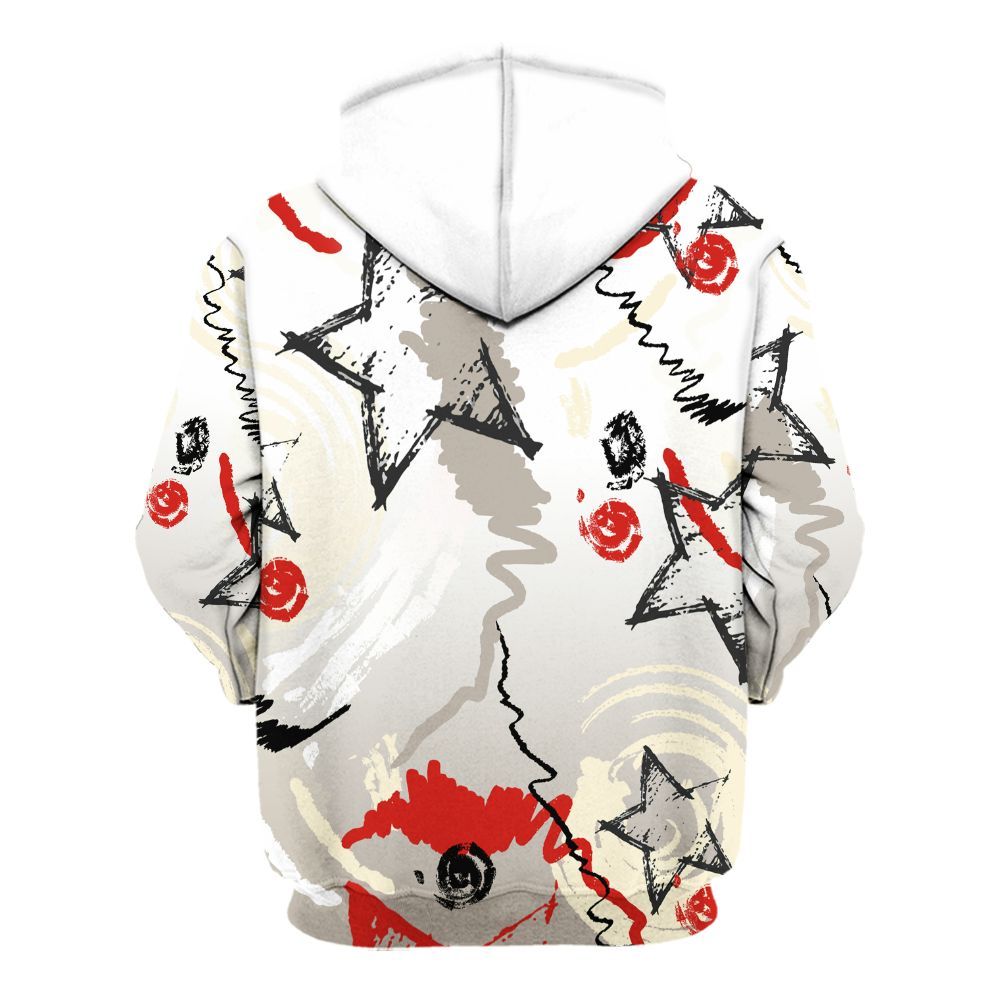 Hoodie To Match Low OG Phantom 1s - Grind Shine Later Drip All Over Print