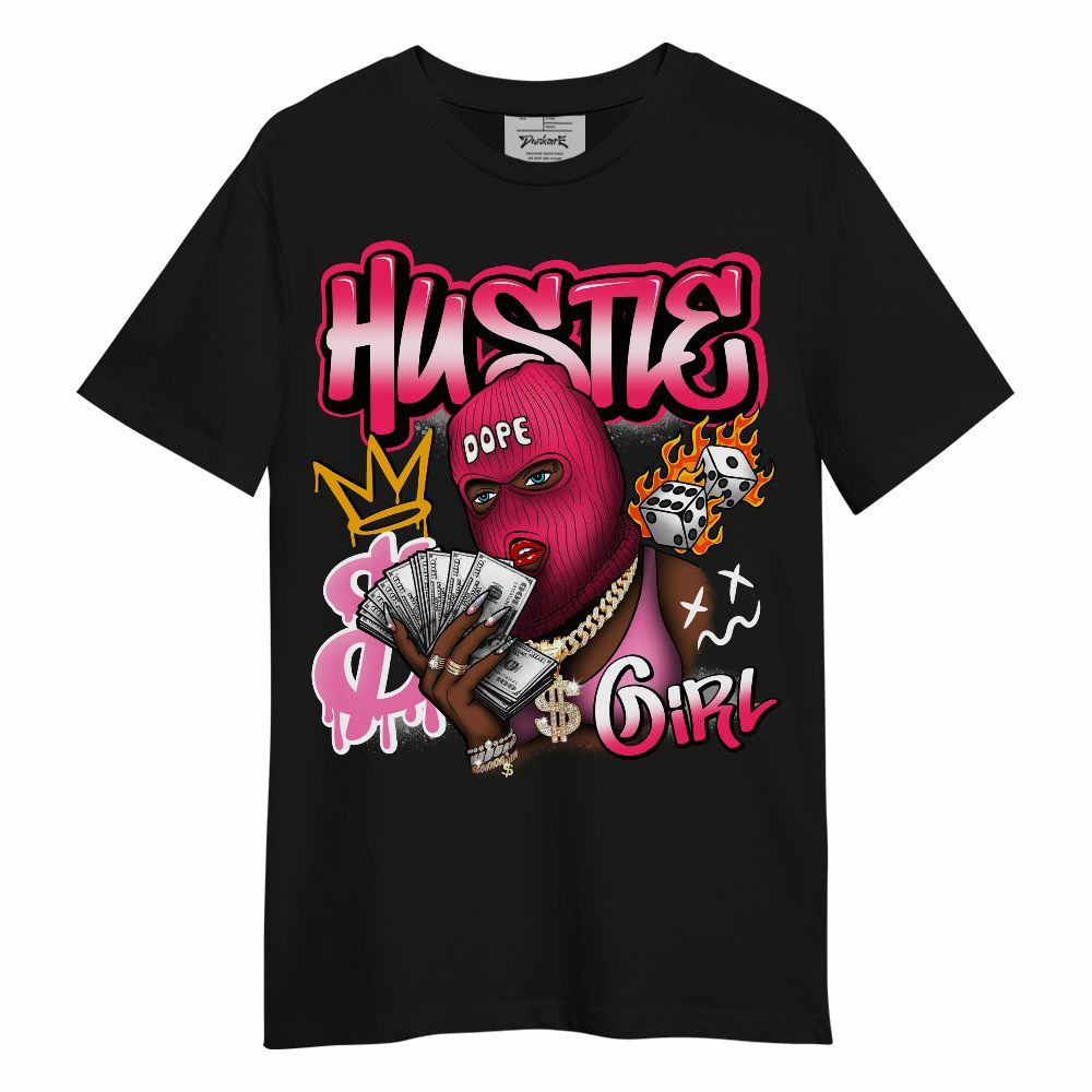 Shirt To Match Air VaporMax Plus Triple Pink - Money Hustles Girl Streetwear Unisex Shirt