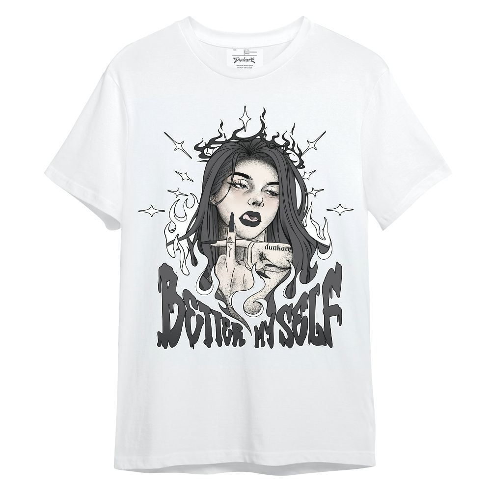 Shirt To Match White Thunder 4s - My-Self Unique Unisex Shirt