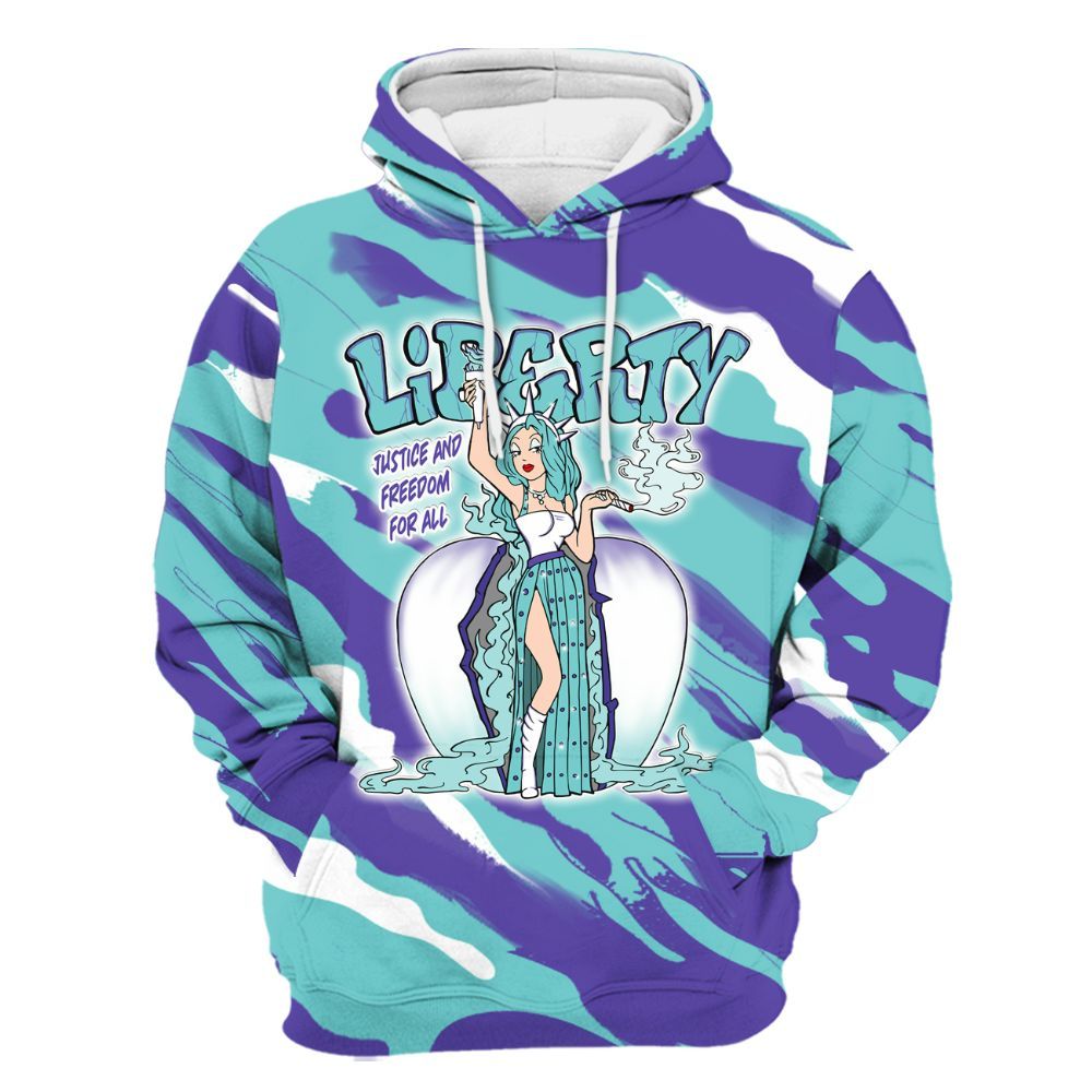 Hoodie To Match Low Hornets 1s - Midwest Cartoon Colored All Over Print