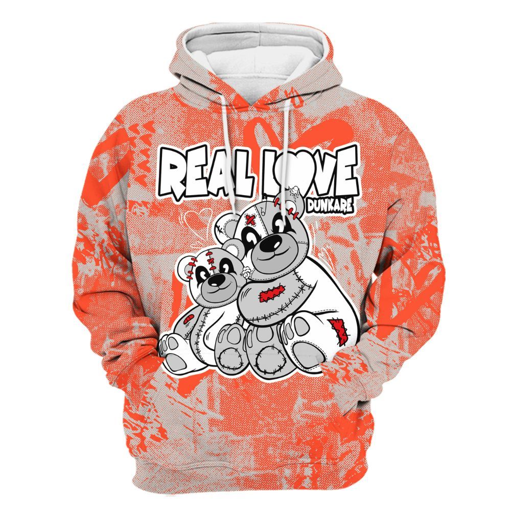 Hoodie To Match Air Max 1 86 Cosmic Clay - Sincere Fondness Bear All Over Print