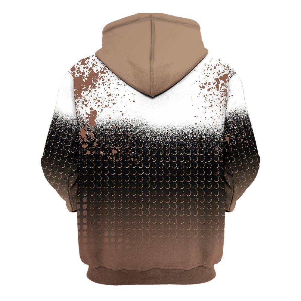 Hoodie To Match KD 4 Christmas - Halftone Time Is Money All Over Print