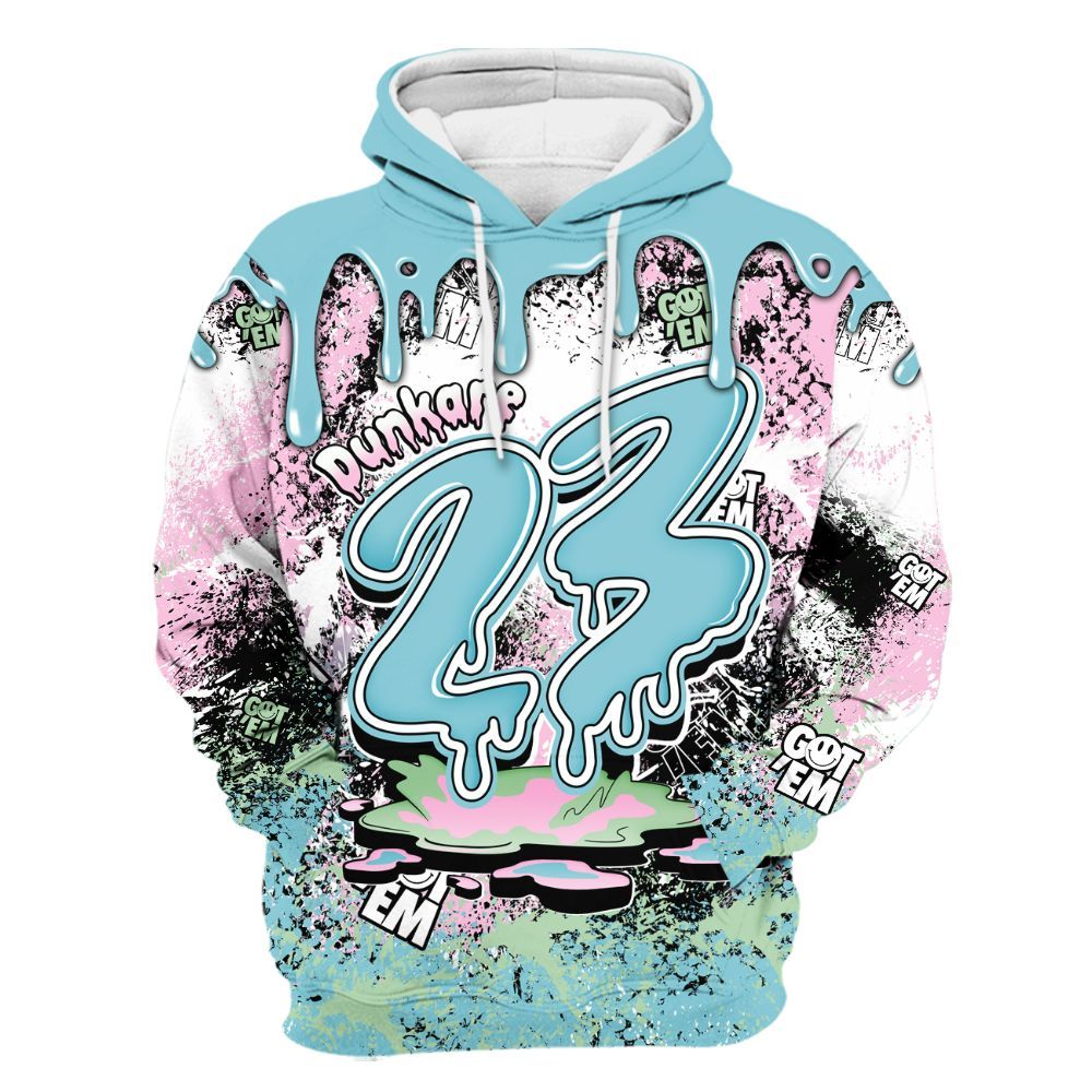 Hoodie To Match SB Dunk Low Visty - Dripping 23 Drip All Over Print