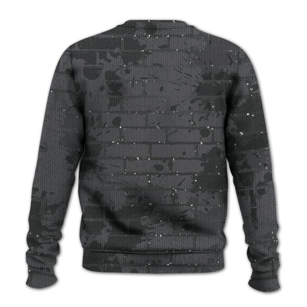 Knitted Sweater To Match Reverse Oreo 6s - Allen Answer Skeleton Brick