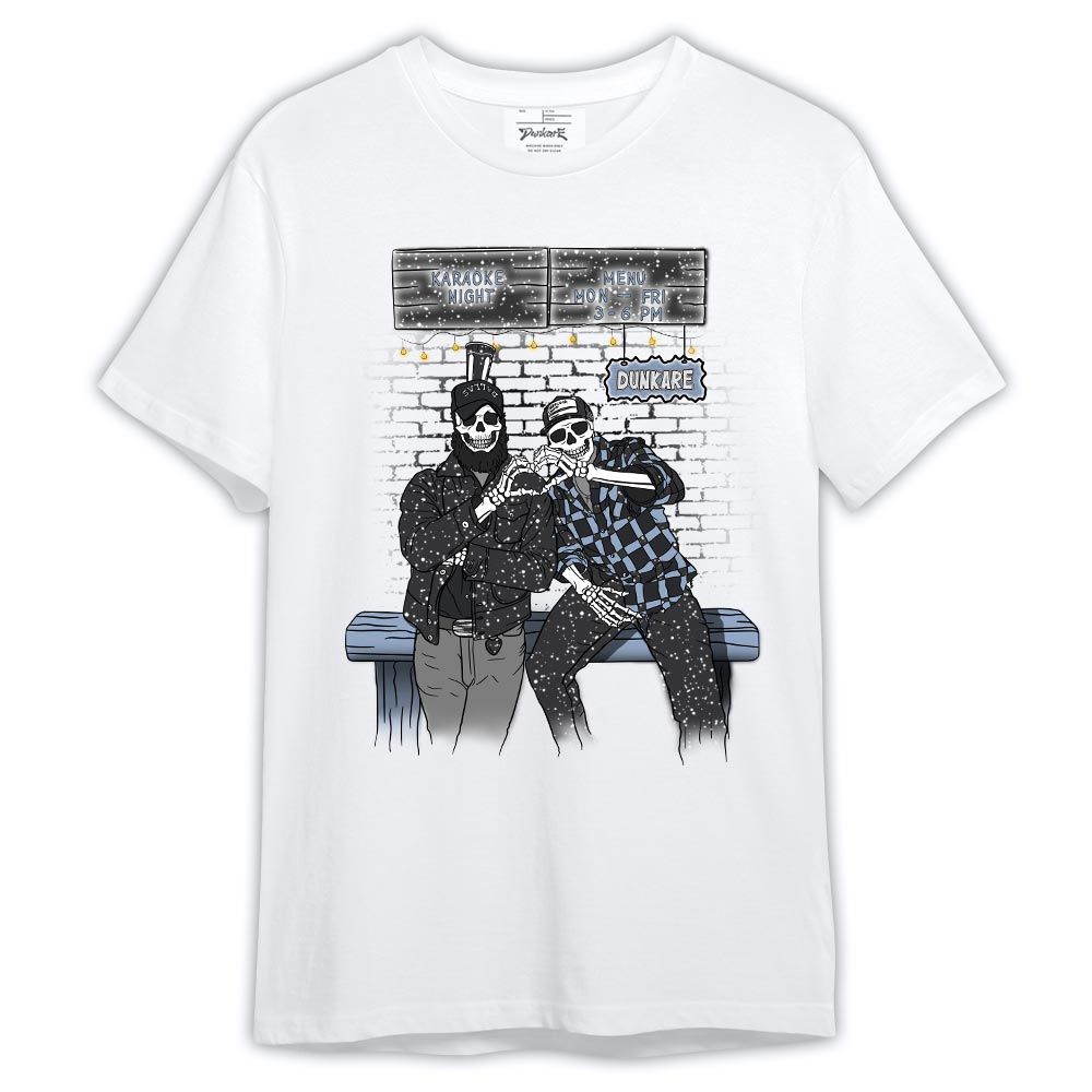 Shirt To Match Reverse Black White 6s - Skeleton Help Friendship Shirt Outfit