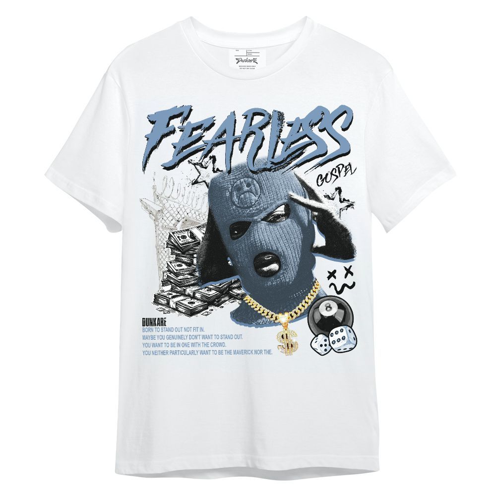 Shirt To Match University Blue 4s - Fearless Gospel Streetwear Money Unisex Shirt