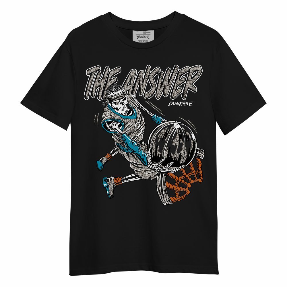 Shirt To Match SB Dunk Low Safari Olympic - The Answer Skeleton Unisex Shirt