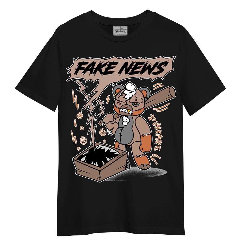Shirt To Match OG Latte 1s T-- False News Hugz T-Shirt Unisex