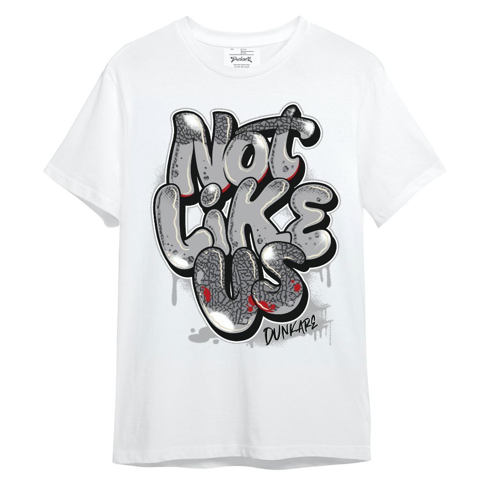 Shirt To Match Cement Grey 3s - None Like Us Graphic Unisex Shirt