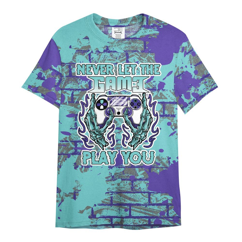 Shirt To Match Low Hornets 1s - PlayGame Skull Brick All Over Print